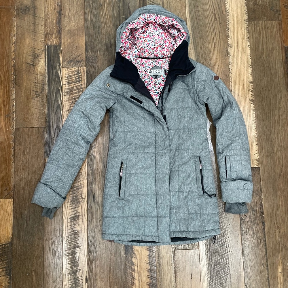 Roxy Waterproof winter snow coat Wm XS Tall
